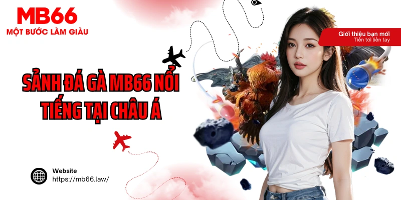 Sảnh đá gà MB66 nổi tiếng tại châu Á